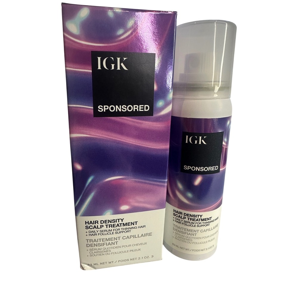 IGK Sponsored Hair Density Scalp Treatment 2.1oz Biotin Peptide Serum Mist